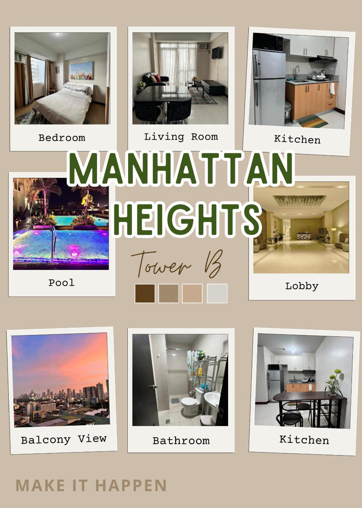 Manhattan Heights Towerb In Araneta Cubao 5Mins Walk To Smart Araneta Aparthotel มะนิลา ภายนอก รูปภาพ